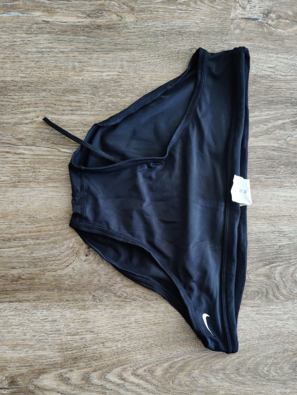 Nike Men's Solid Black Swim Briefs Size 32 Training Speedo Swimsuit
